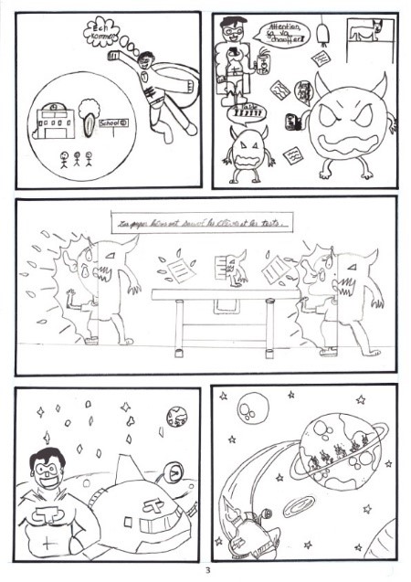 Comic in der Grundschule – Grundschule Bad Mondorf
